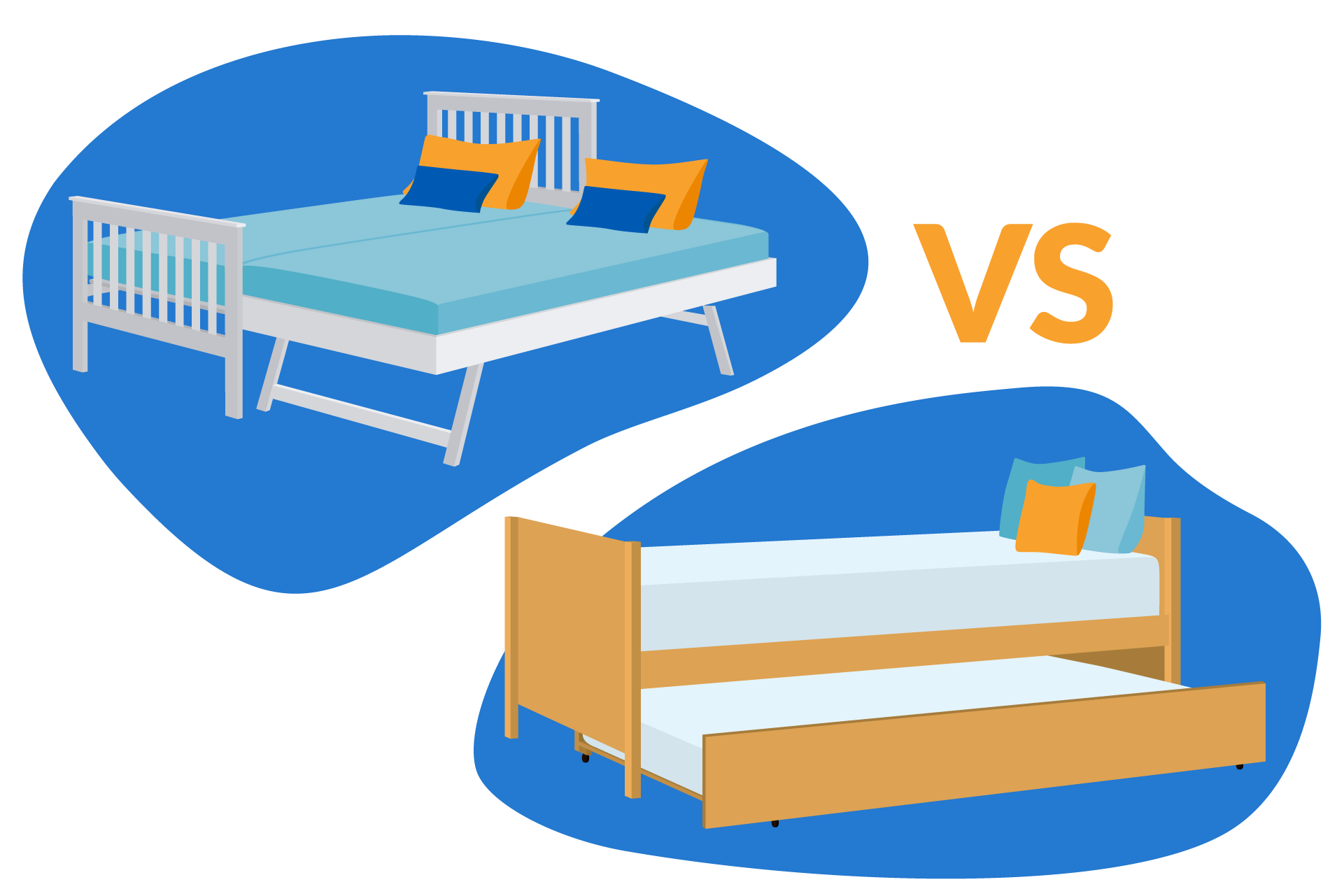 lit gigogne a triroir et escamotable